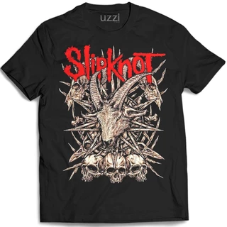 Camiseta Slipknot Camisa de Banda de Rock Metal