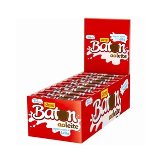 CHOCOLATE BATON C/30 UN AO LEITE