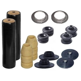 Kit Batente Coifa Calço Mola Traseira Celta Corsa Prisma Classic GM Hatch Sedan Pick-Up Wagon Chevrolet