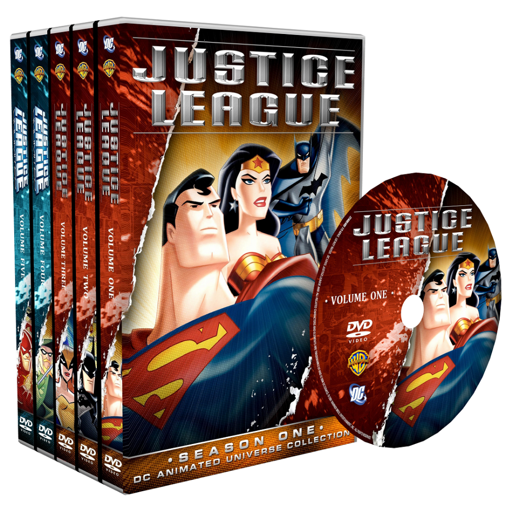 Dvd desenho Liga da Justiça + Liga da Justiça sem limites - Edição completa  | Shopee Brasil