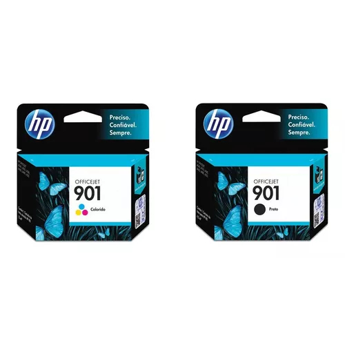 Cartuchos 901 Preto + 901 Color Original | Shopee Brasil