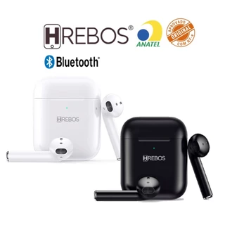 Fone de Ouvido Sem Fio Bluetooth 5.2 Earbuds TWS Design Ergonômico