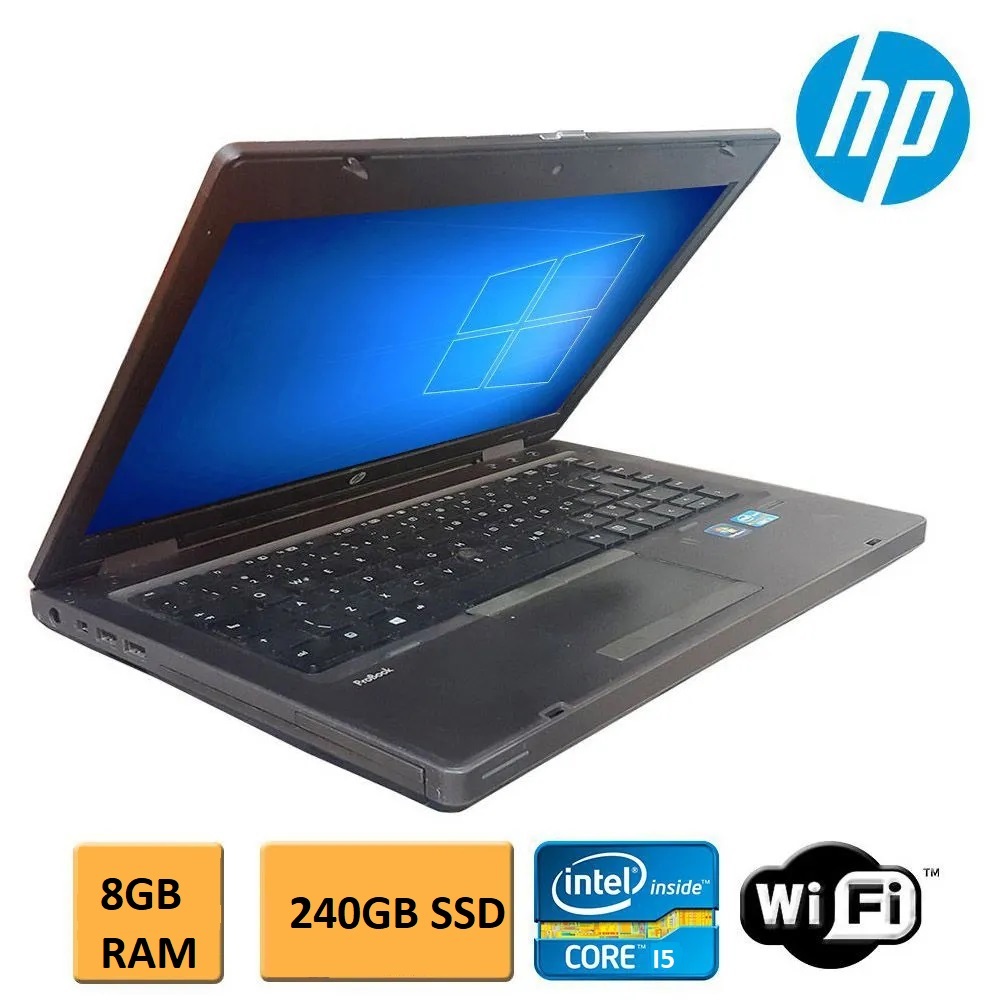 Notebook HP PROBOOK 6460B BARATO! W10 | Shopee Brasil