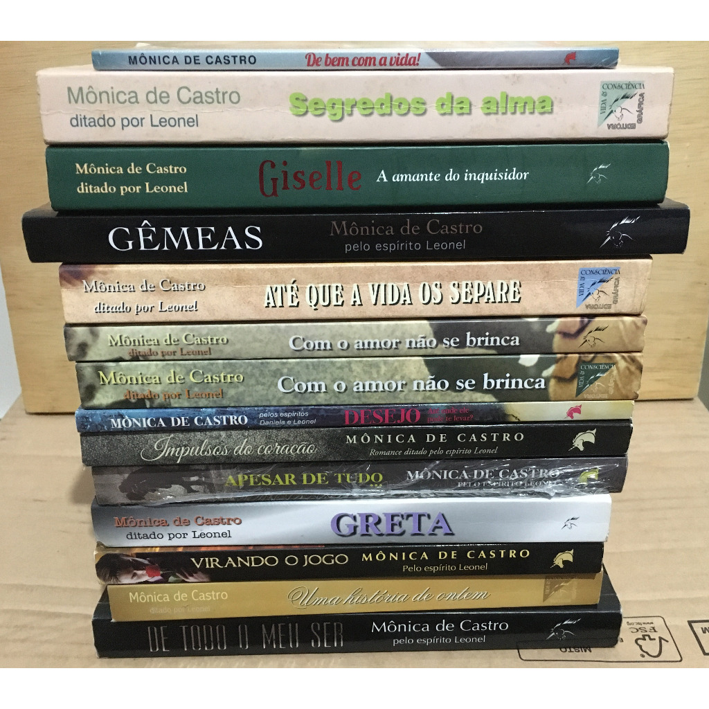 Livros da Autora Mônica de Castro usados e novos