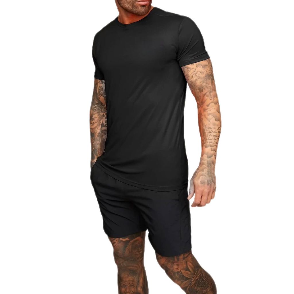 Camiseta Masculina Blusa Malha Fria Não Amassa Tencel/Modal 90% + Elastano 10%