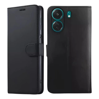 Capa Carteira Flip + Película 3D Para Xiaomi Poco C65