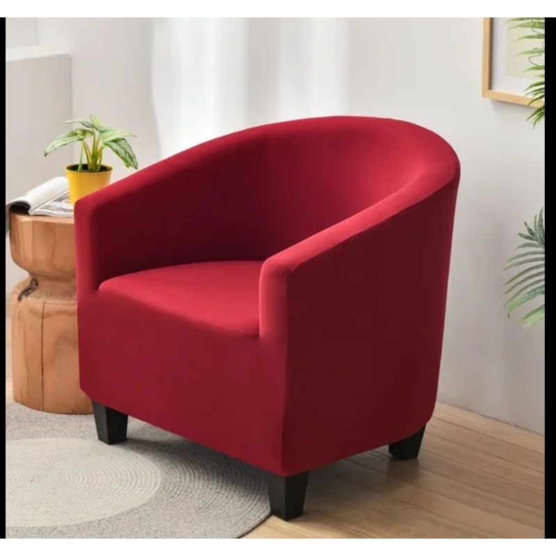 Capa protetora e decorativa p/poltrona modelo ferradura.