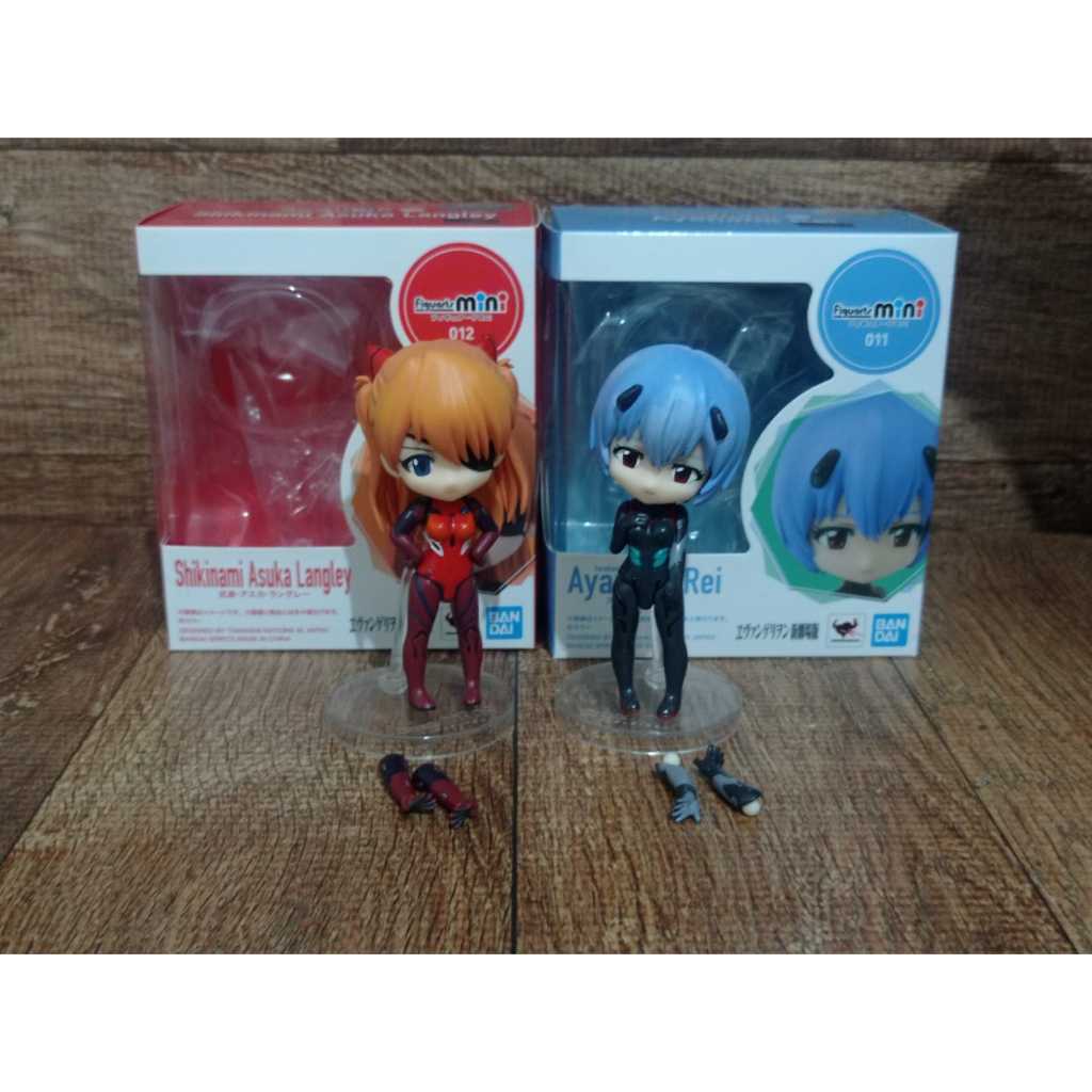 action figure Rey e Asuka - Evangelion - Figuarts Mini - Bandai ...