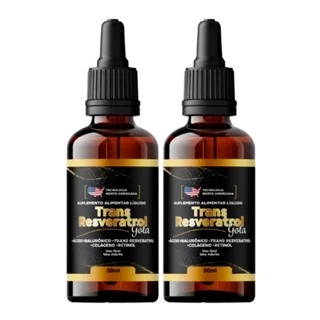 Kit 2 O Poder Do Verdadeiro Trans Resveratrol Americano Ruga