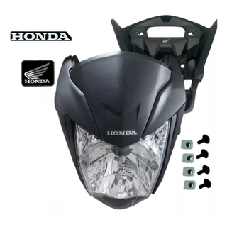 FRENTE FAROL SUPORTE CG TITAN 160 PRETO FOSCO 2024