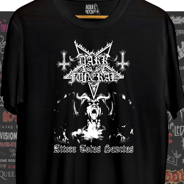 Camiseta Dark Funeral - Attera Totus Sanctus - Black Metal