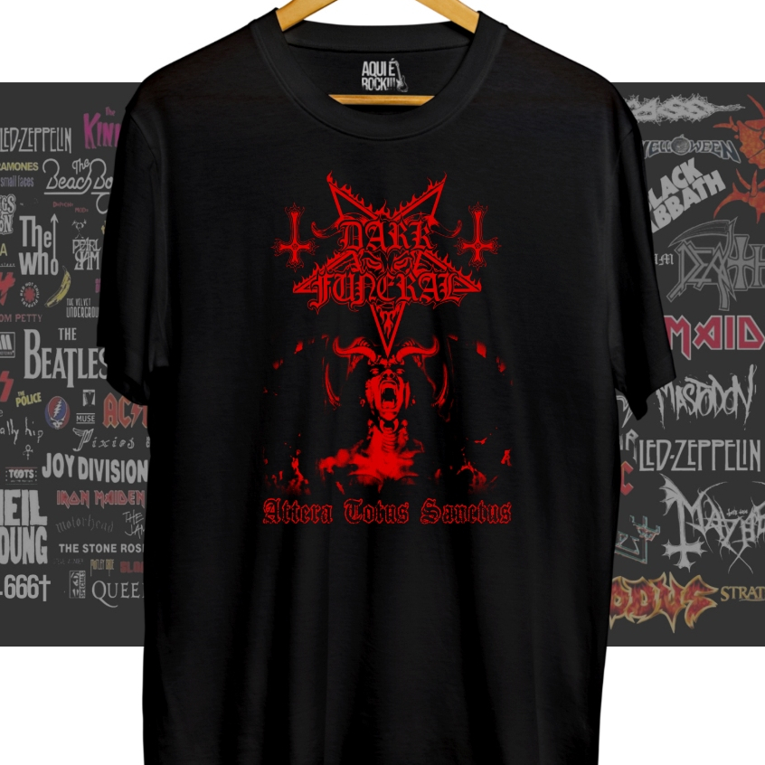 Camiseta Dark Funeral - Attera Totus Sanctus - Black Metal