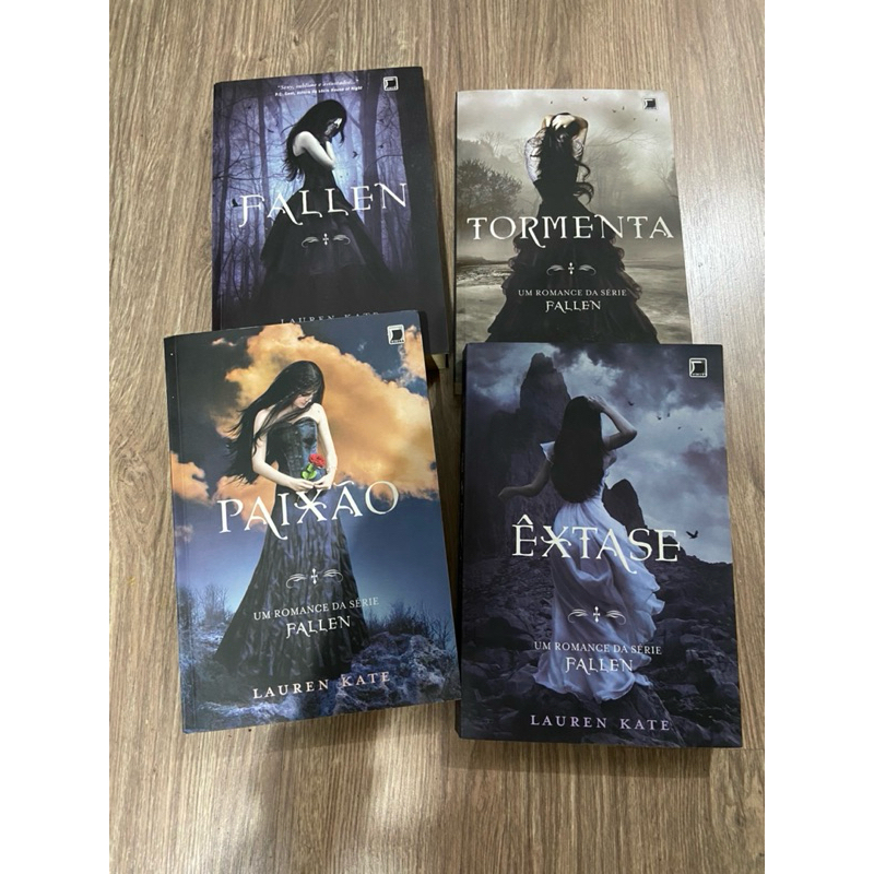 Coleção 4 livros Fallen - Lauren Kate | Shopee Brasil