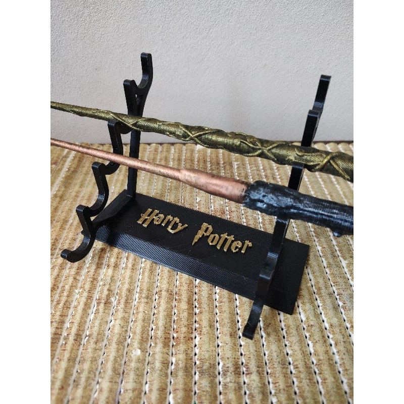 Suporte de Varinhas Harry Potter Expositor Capacidade Para 5 Varinha