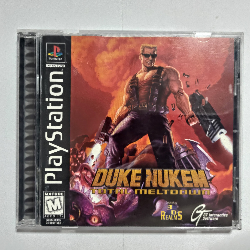 Duke Nukem Total Meltdown Completo Original PS1