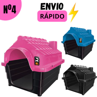 Casinha Cachorro N4 Casa Porte Médio Com Proteção Raios UV desmontável