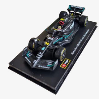 Miniatura F1 Colecionáveis Mercedes Mclaren 2023 Bburago 1:43 12cm