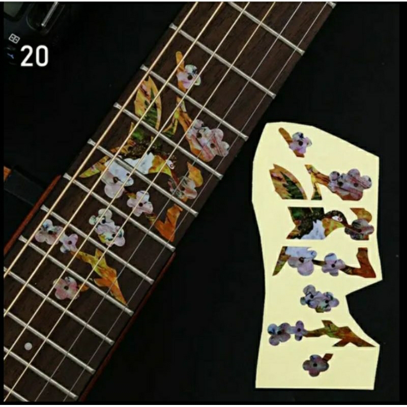 Adesivo escala braço (guitarra, violão, viola)