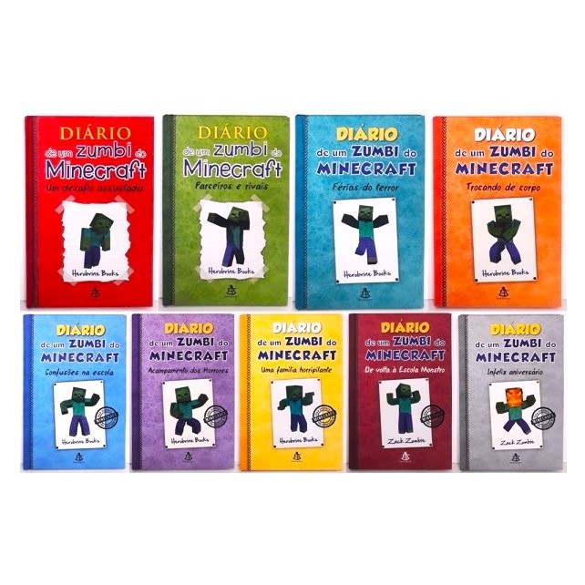 Coleção Diário de um zumbi do minecraft | Vários Livros Avulsos