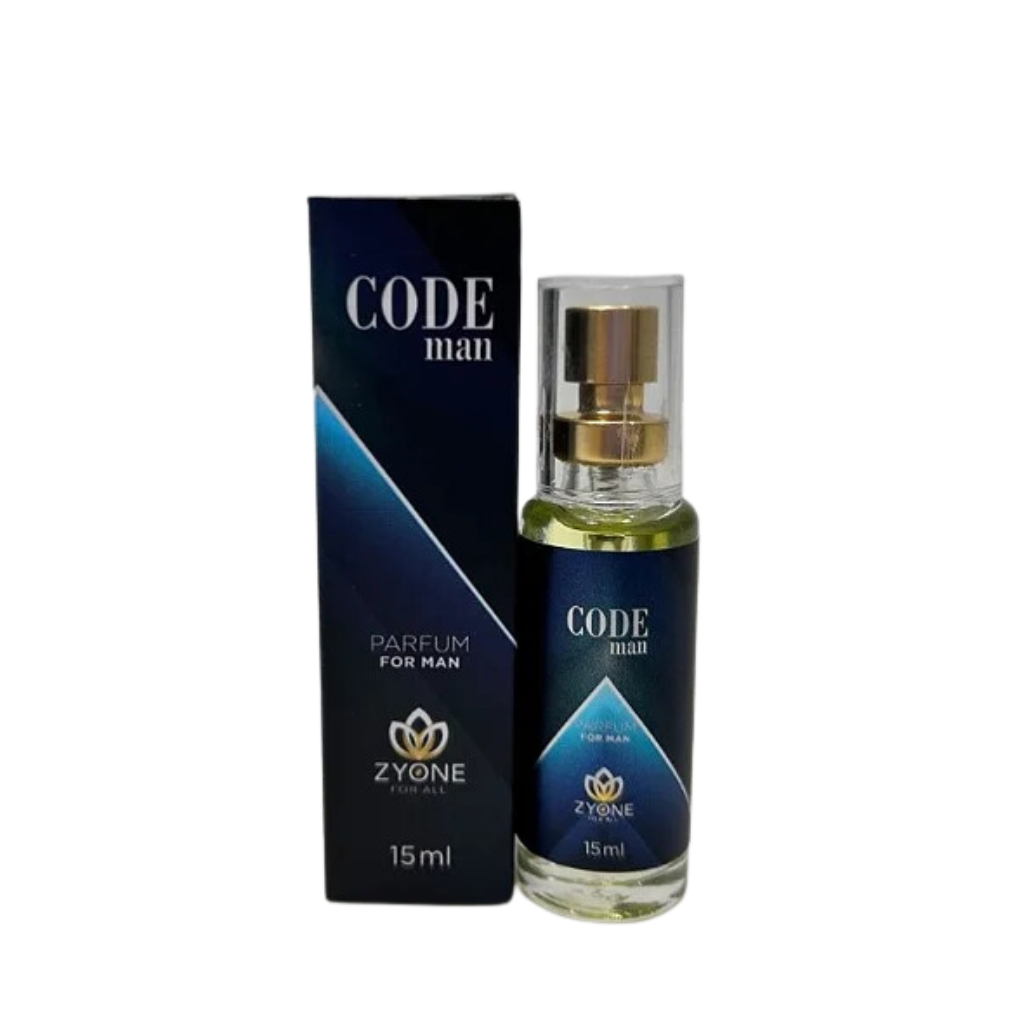 Perfume Code Men Zyone 15ml | Shopee Brasil