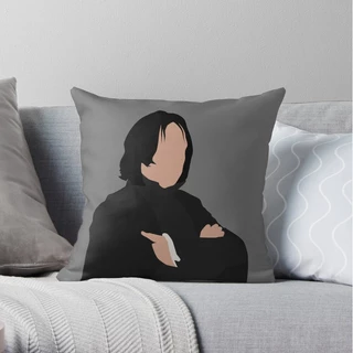 Capa de Almofada Harry Potter Severo Snape minimalista