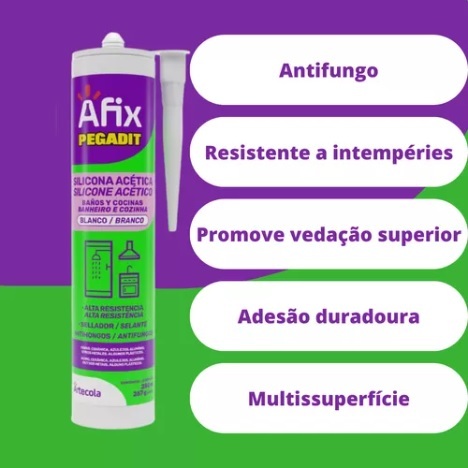 Silicone Acetico Antimofo Vidro Espelho Box Banheiro Pia Encanamentos ...