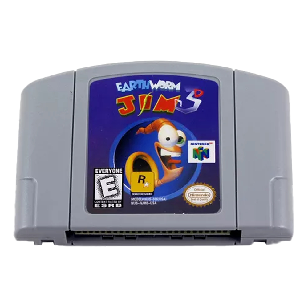 Earthworm jim nintendo 64 discount
