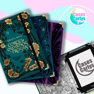 Capa para Kindle - Coleção Corte de Espinhos e Rosas - Estilo Livro