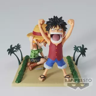 One Piece World Collectable Figure Log Stories Luffy & Nami