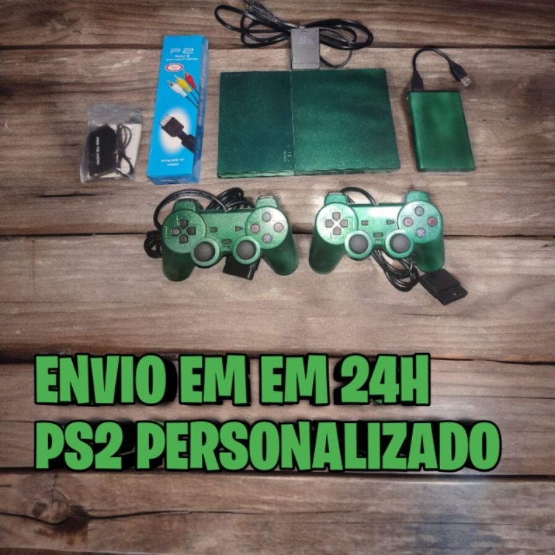 PS2 COMPLETO COSTUMIZADO | Shopee Brasil
