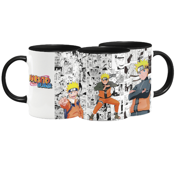 Mug - Naruto Shippuden - Heat Change Multiclonage 460 Ml - MANGA