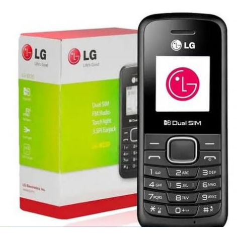 Celular Dual Chip LG B220 Desbloqueado 32MB 2G Rádio FM - Preto