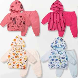 Conjunto Soft Infantil Inverno Ropa de Frio Menino E Menina