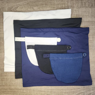 Kit com 3 faixas Gestante (Preta/Marinho/Branca) em Oferta na Shopee