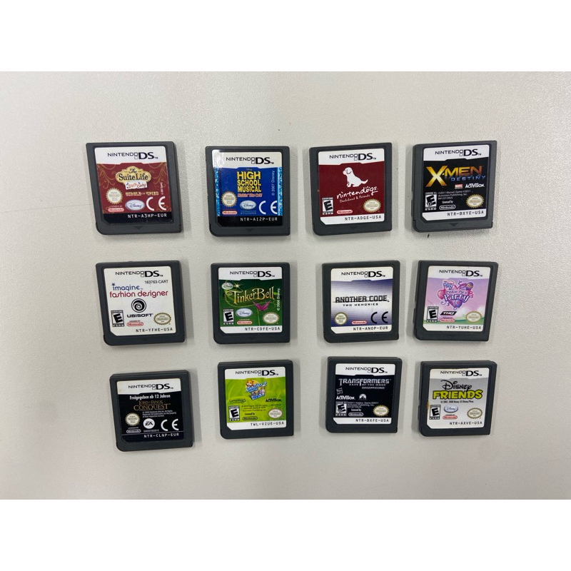 Cartuchos Jogos Originais Nintendo DS