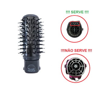 Acessório Escova rotativa Philco Spin ion Brush Original (Possui Pinos para Encaixe)