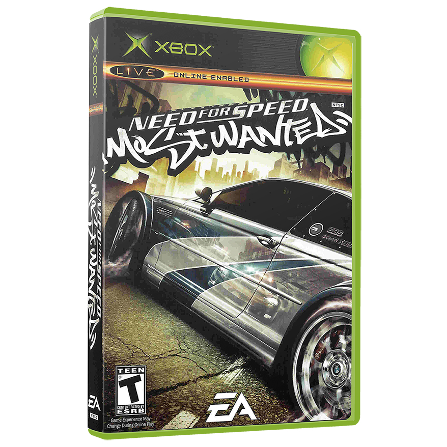 Need for Speed Most Wanted - Xbox Clássico - V. Guina Games