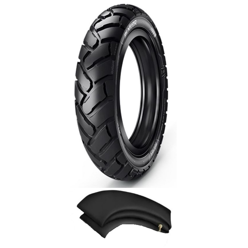 Pneu Traseiro E Câmara Bros Crosser 150 Xre 190 (Titan 150 Sport) 110/ ...