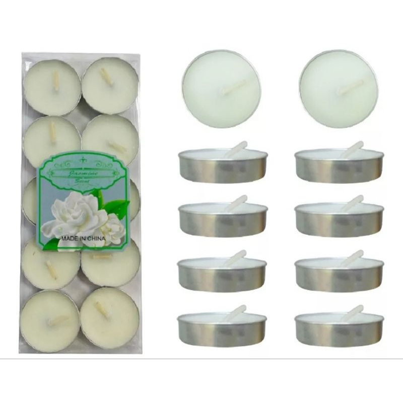 Kit 10 Velas Aromáticas Vários Aromas