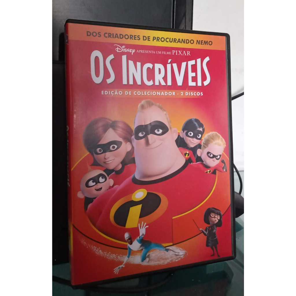 DVD os incriveis f136