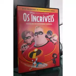 DVD os incriveis f136