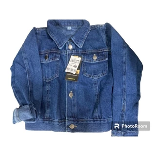 1 peça de jaqueta infantil jeans unissex