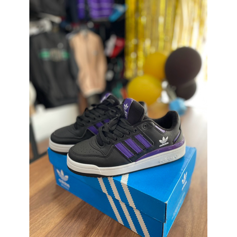 AD TÊNIS FÓRUM ROXO/BRANCO PRETO/ROXO