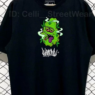 Camiseta Oversized Chronic Gosma - camiseta preta streetwear
