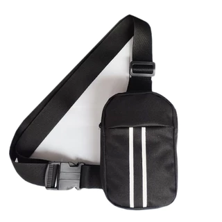 Pochete Bolsa Shoulder Bag Cvt Transversal Unissex alça regulável