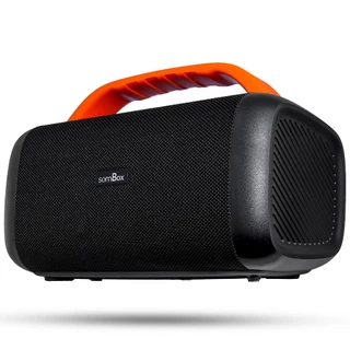 Caixa De Som Amplificada Potente Bluetooth Alto Falante Bass 100W Auxiliar P2 Rádio Fm MP3 Cartão SD USB