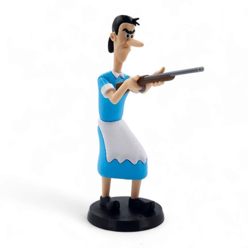 Meany Ranheta: Action Figure Colecionável Turma do Pica Pau 20cm