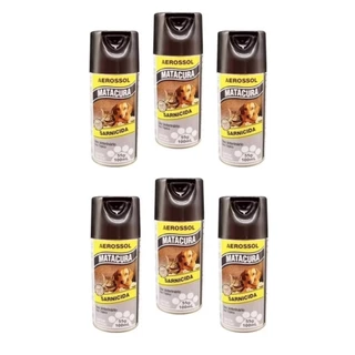 Kit 6 Sarnicida Aerossol Para Cães E Gatos 100 Ml - Matacura
