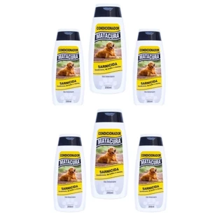 Kit 6 Condicionador Sarnicida 200 Ml - Matacura