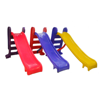 Escorregador Médio 3 Degraus Infantil - Brinquedo de Playgrounds para Crianças - Escorrega Colorido